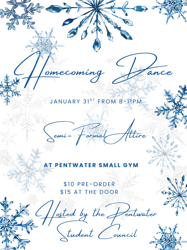 Homecoming Dance Flyer - 1/31/26 