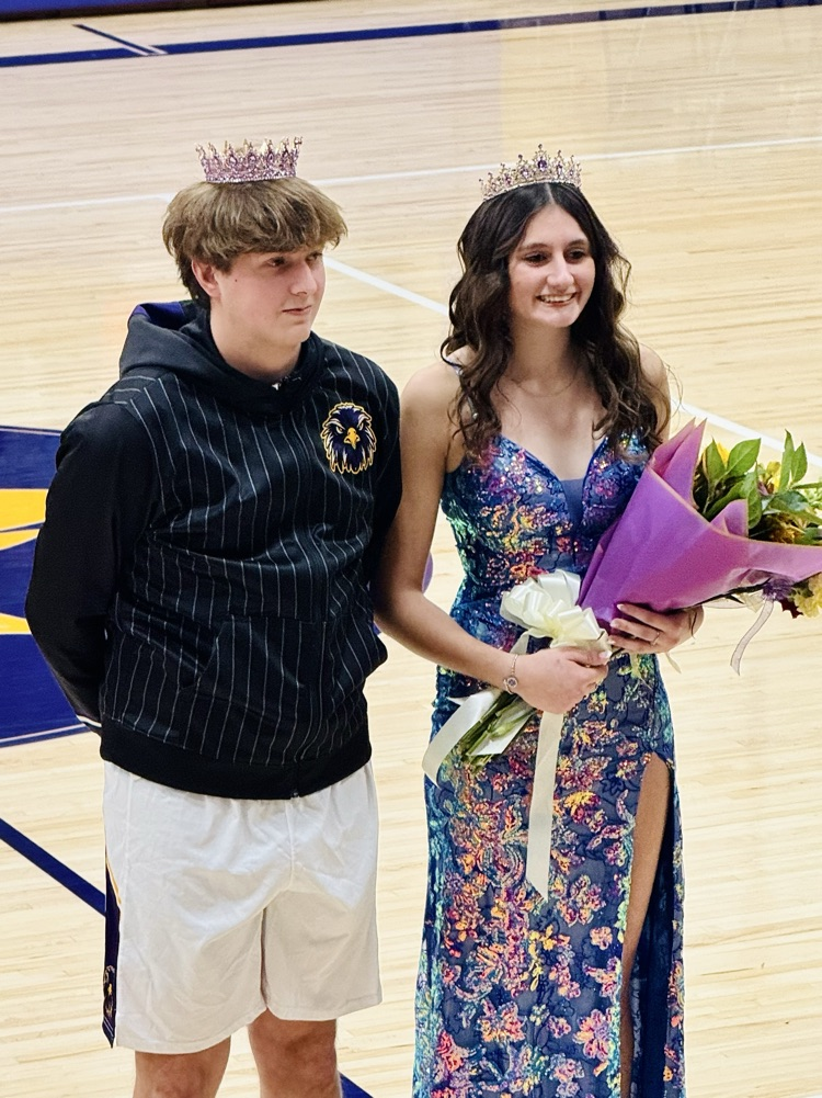 Queen Lauren Davis and King Brody Austin