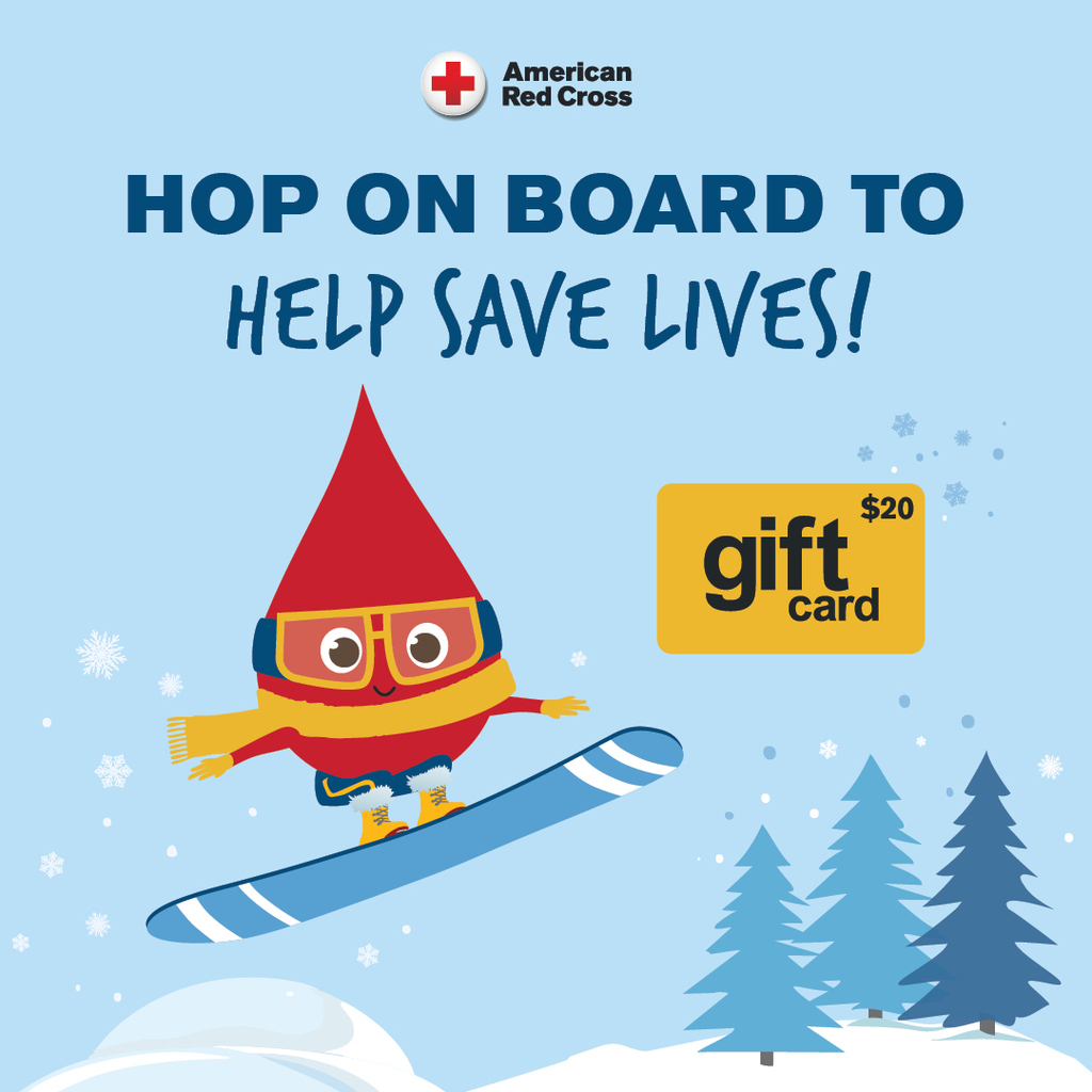 Blood Poster that says Help Save Lives.