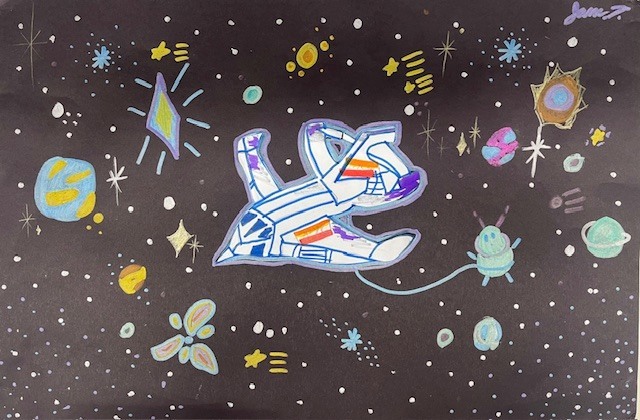 Jane's shuttle drawing.