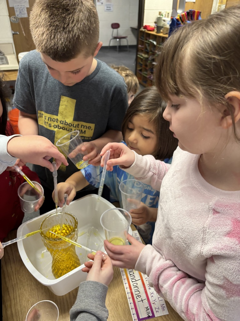 Pentwater Elementary students enjoy presentations from interpreters from Michigan Department of Natural Resources.
