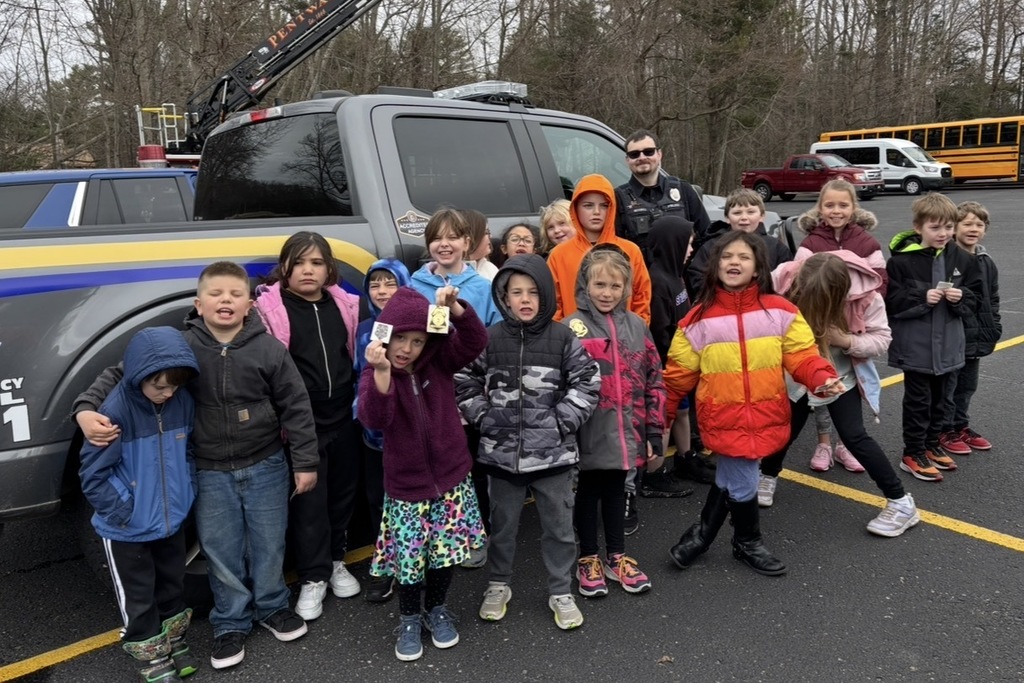 Pentwater students and staff enjoyed listening to local superheroes  explain some of the work they do and showed some of their equipment, too.