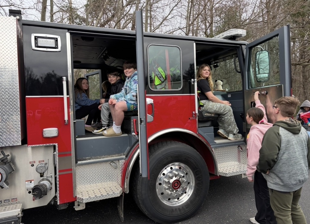 Pentwater students and staff enjoyed listening to local superheroes  explain some of the work they do and showed some of their equipment, too.