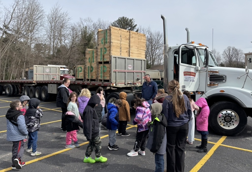 Pentwater Elementary students enjoyed learning from local superheroes who feed and build our community.