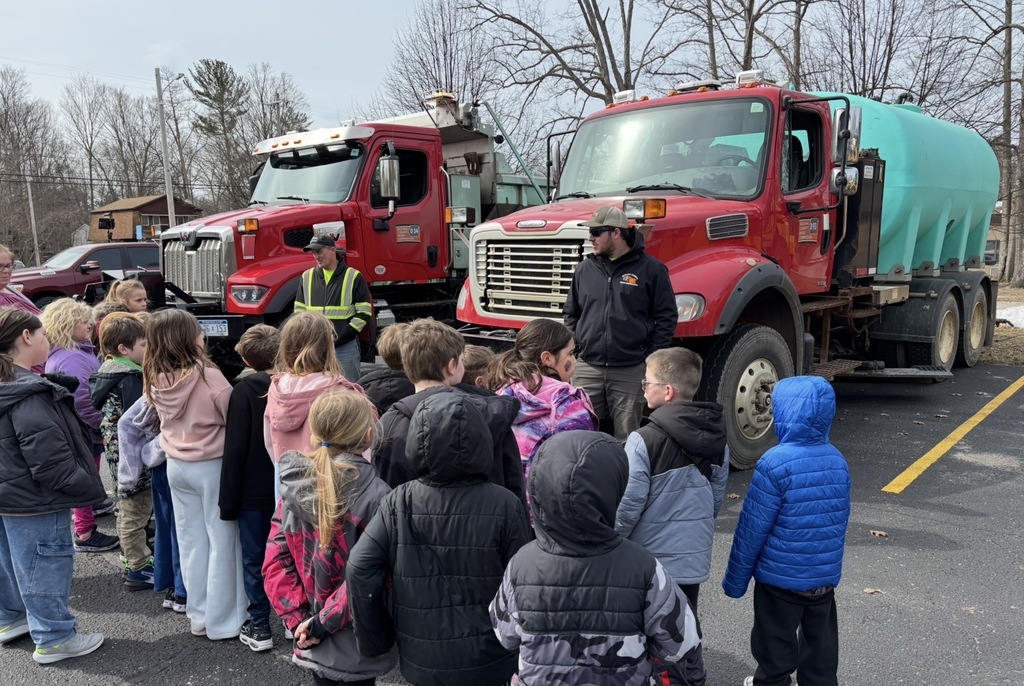 Pentwater Elementary students enjoyed learning from local superheroes who feed and build our community.