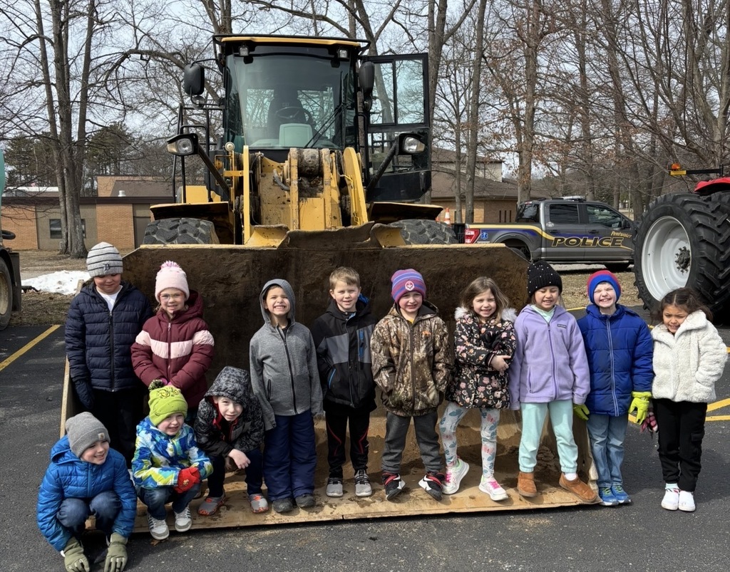 Pentwater Elementary students enjoyed learning from local superheroes who feed and build our community.