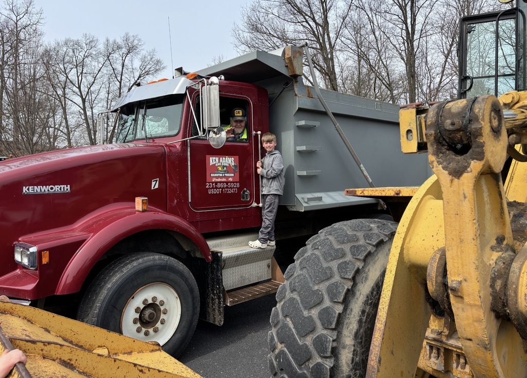 Pentwater Elementary students enjoyed learning from local superheroes who feed and build our community.
