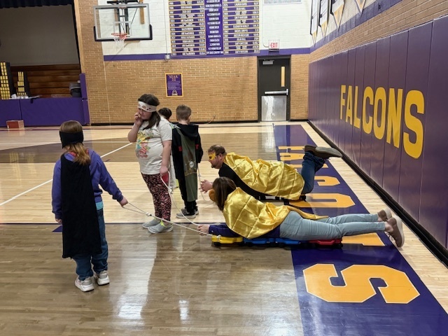 Loads of fun took place at our March is Reading Month celebration assembly.