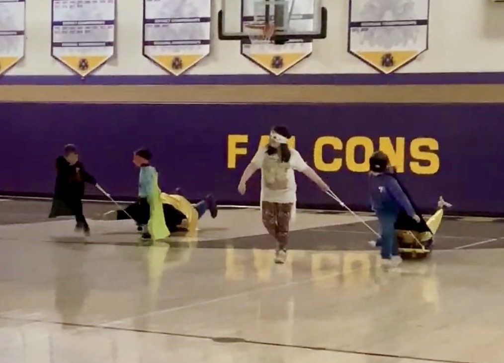 Loads of fun took place at our March is Reading Month celebration assembly.