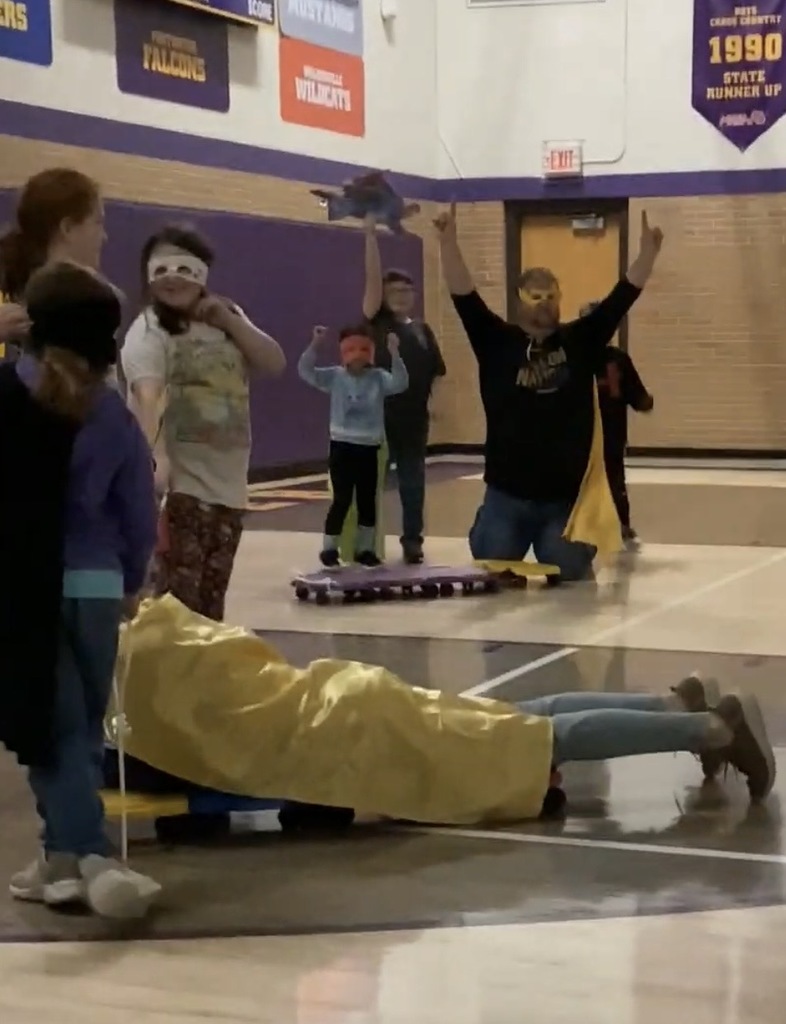 Loads of fun took place at our March is Reading Month celebration assembly.