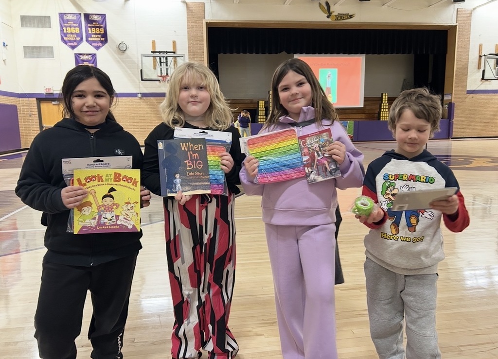 Loads of fun took place at our March is Reading Month celebration assembly.