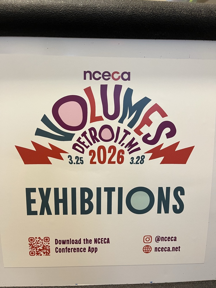 Poster for Volumes Ceramics conference. 