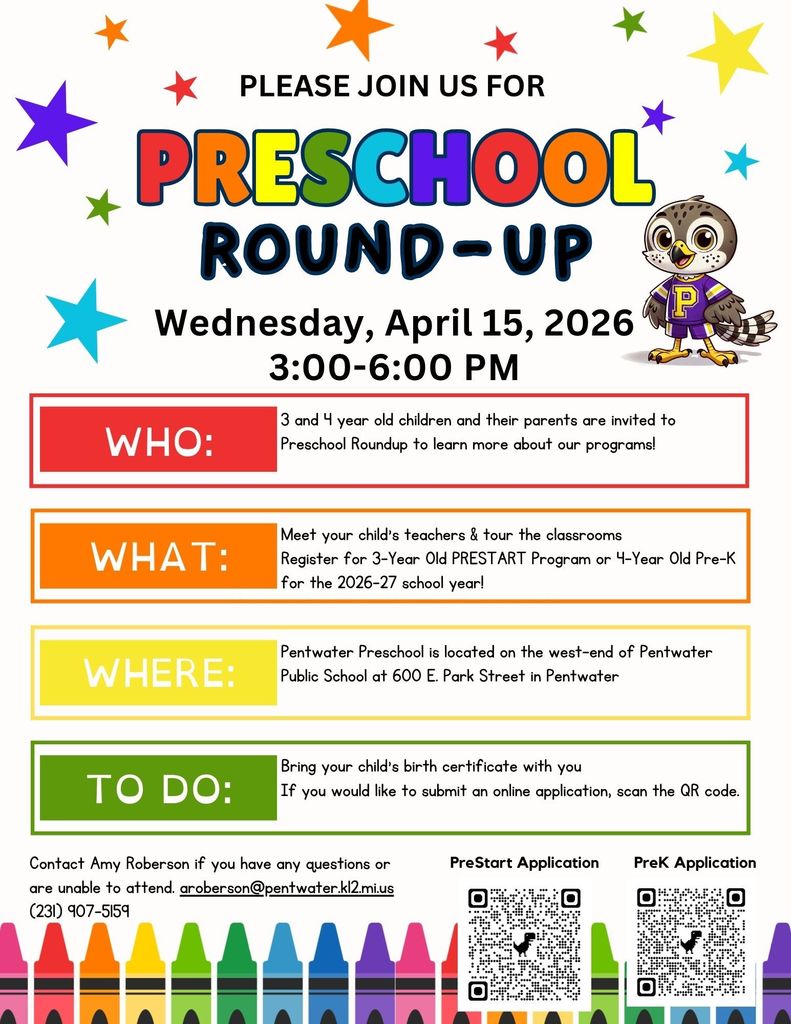 Preschool Roundup Flyer 4/15/26 3-6pm