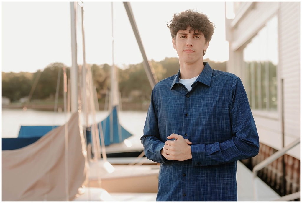 Bode Powell Senior Photo:  Class of 2026