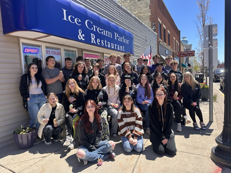 ice cream at House of Flavors 