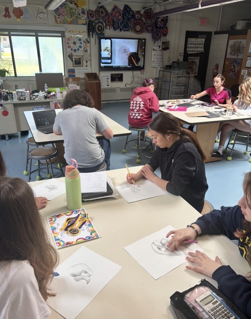 Pentwater students in all grades enjoyed a special visit from author/illustrator, James Edward Burks.