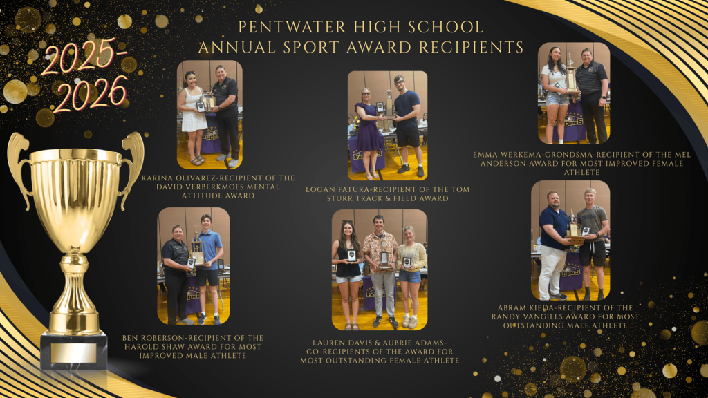 2025-2026 Athletic Annual Award Recipients and Photos