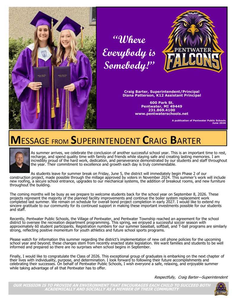 June 2026 Newsletter Page 1