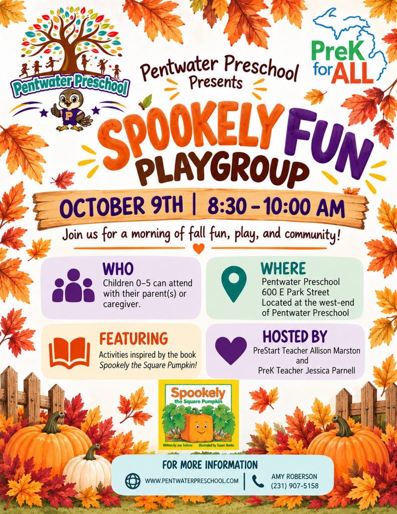 Spookely Fun Playgroup Flyer: 10/9 8:30am-10am