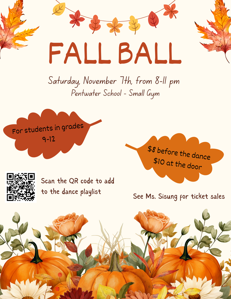 Fall Ball Dance Flyer 11/07 8-11pm