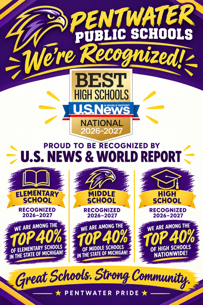 Pentwater Public Schools Recognized by US News & World Report!