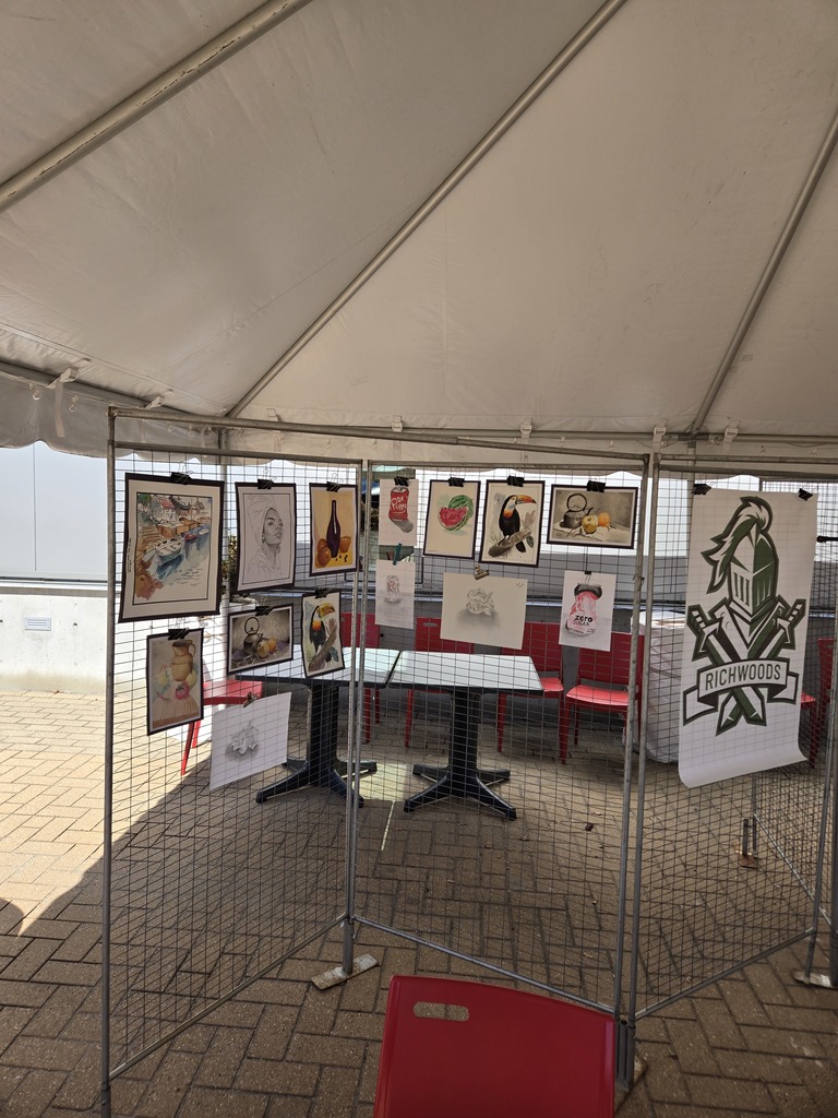 Peoria County student art on display for Go Day 2025!