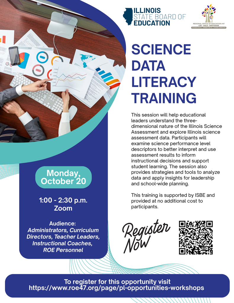 Science Data Literacy Registration Flyer