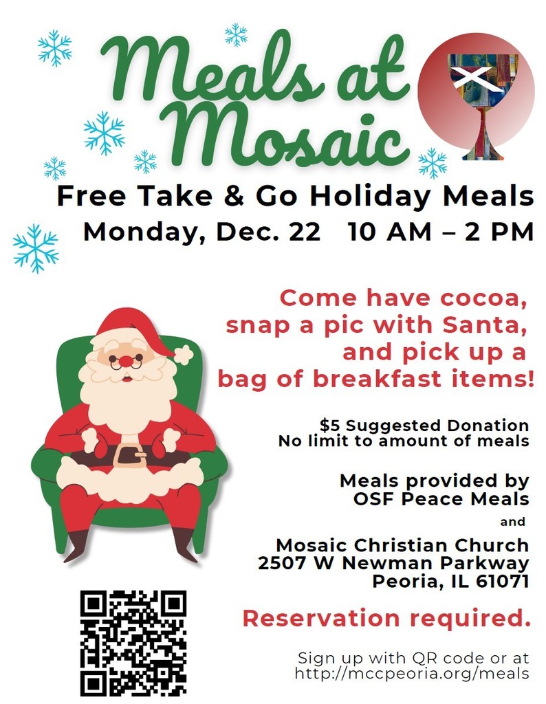 Meals at Mosaic Flyer