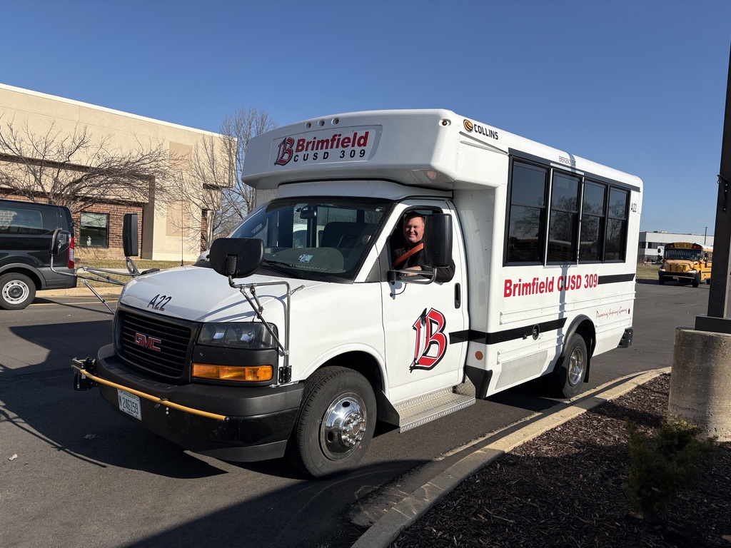 Superintendent Chad Jones from Brimfield picking up his students from the Teen Summit!