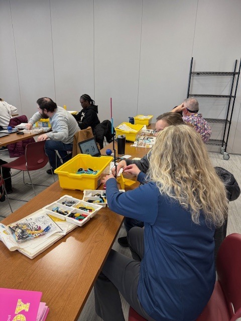 Hands on learning with the LEGO teacher kits