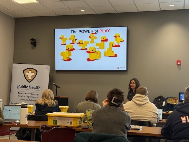 LEGO Education workshop for the Peoria County Computer Science Cohort