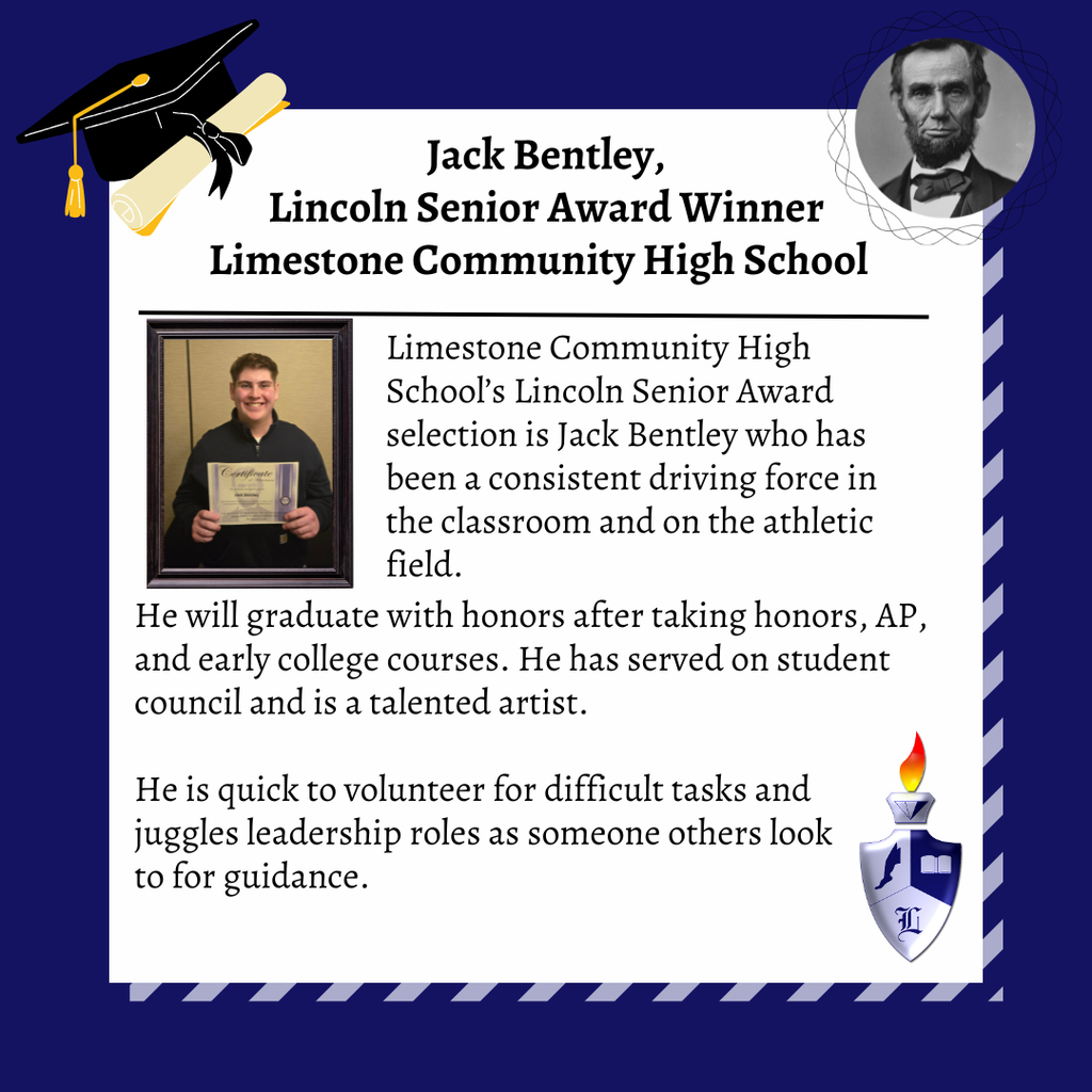 Jack Bentley Lincoln Senior Award Winner