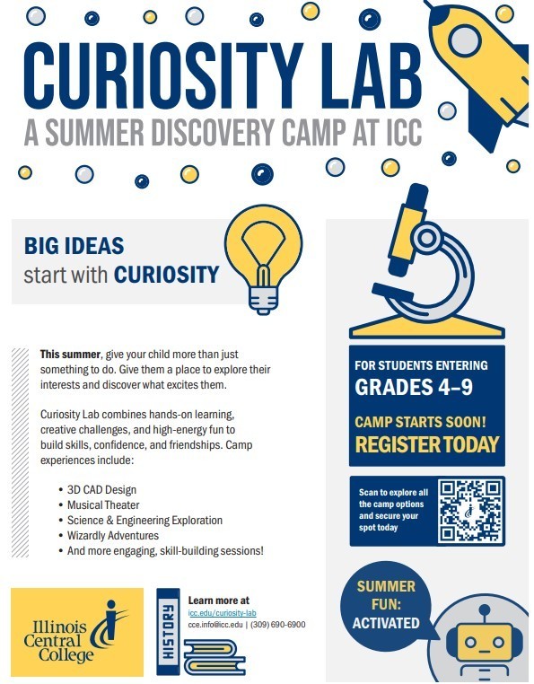 ICC Curiosity Lab Flyer