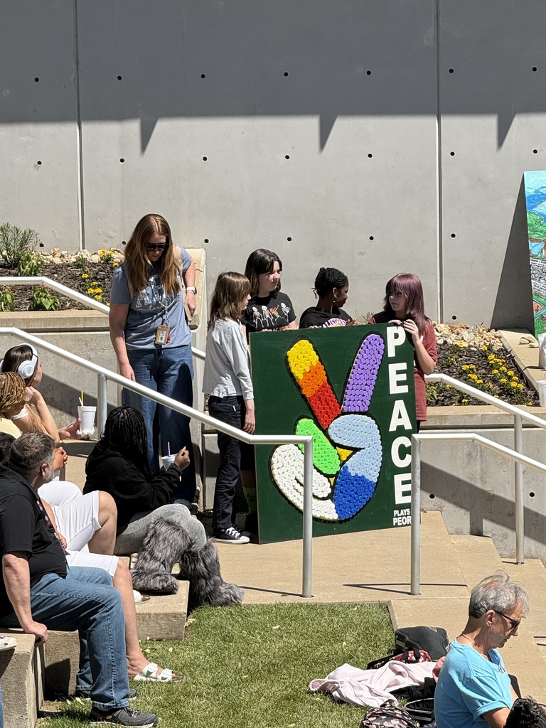 Pictures from Peace Plays in Peoria celebration event