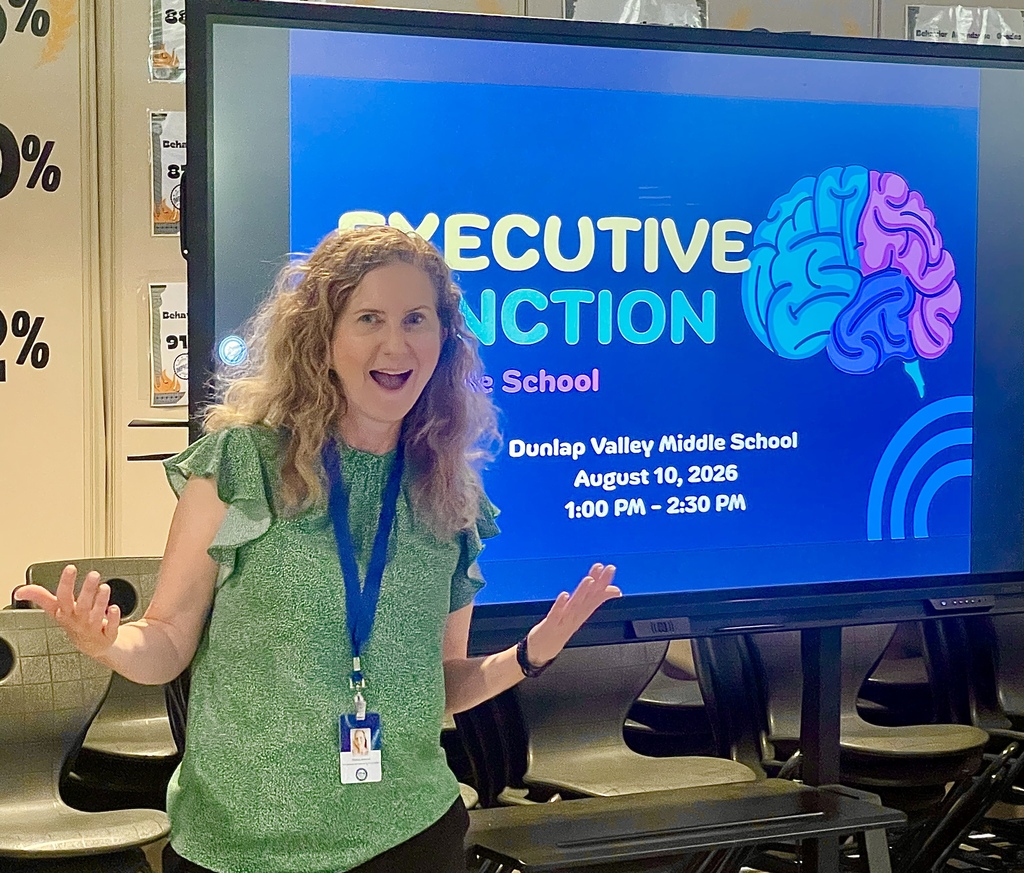 ROE Team is excited to work with Dunlap Valley Middle School!