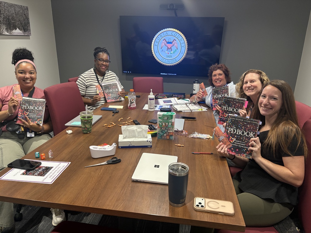 ROE PL team engaging in their own book study