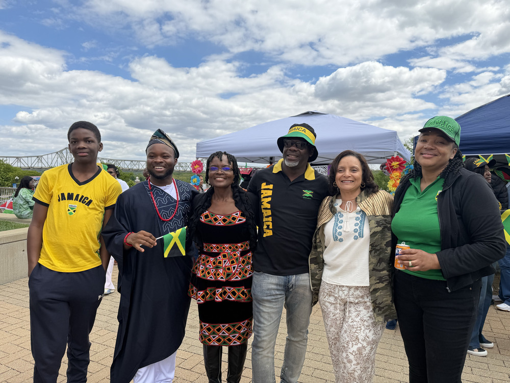 Dr. Akwaji-Anderson with J-1 teachers