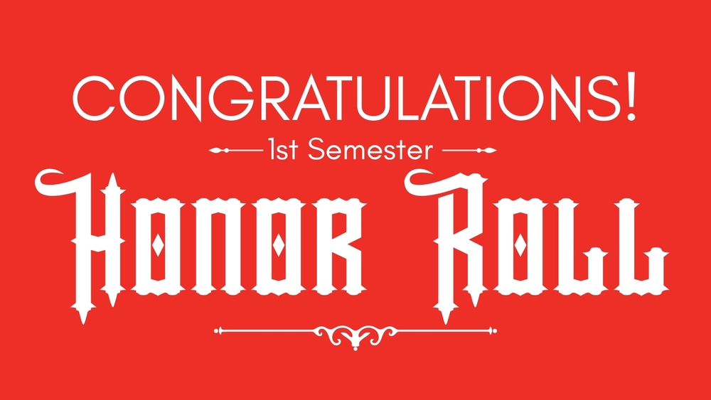 honor roll graphic