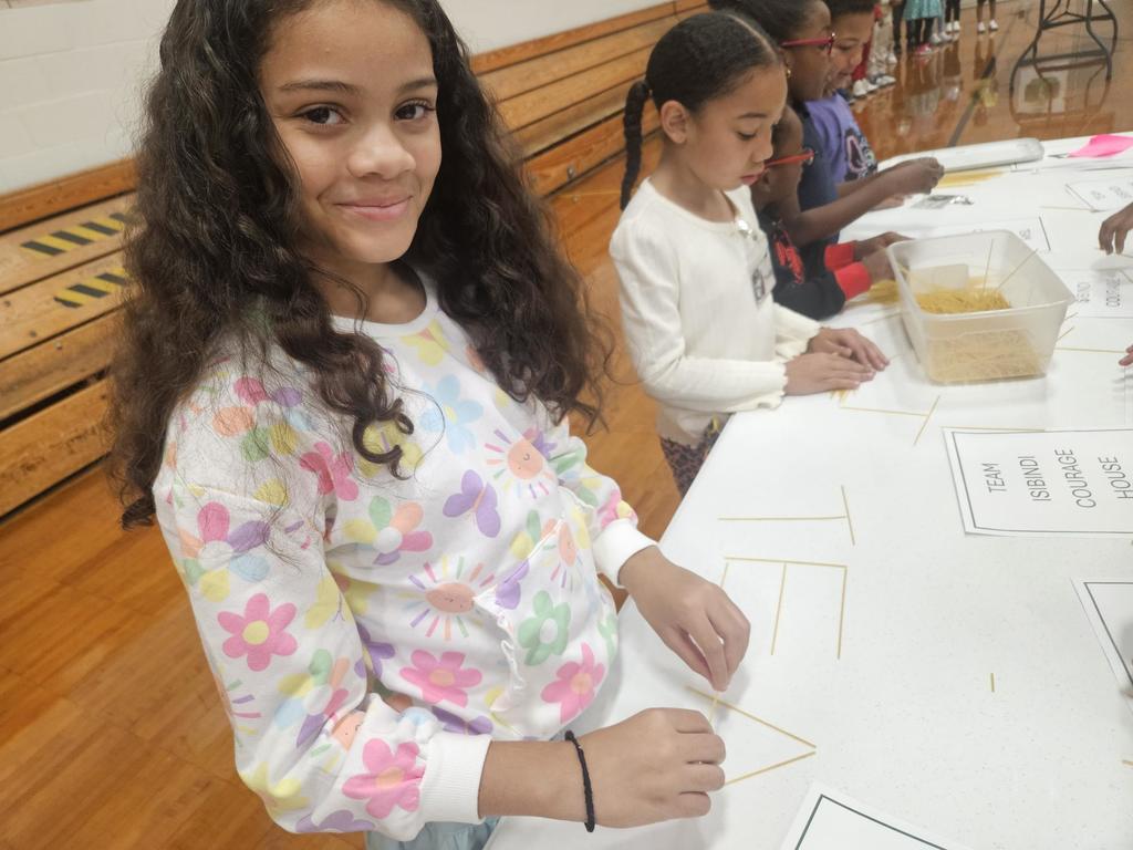 Students enjoy their first annual Team House Activities.