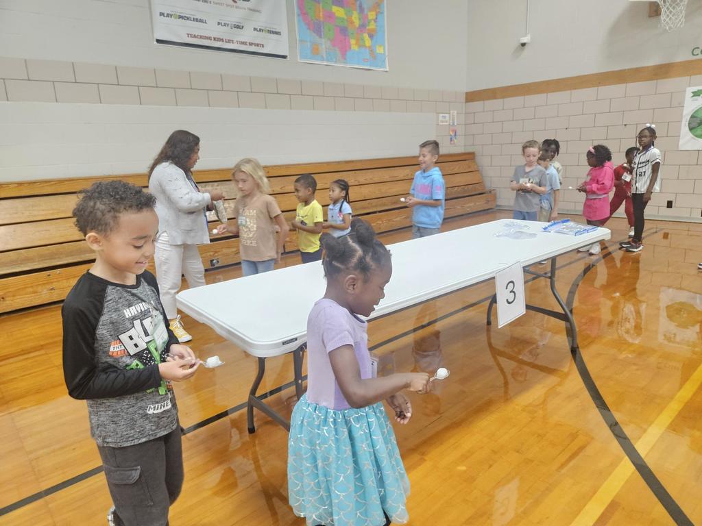 Students enjoy their first annual Team House Activities.