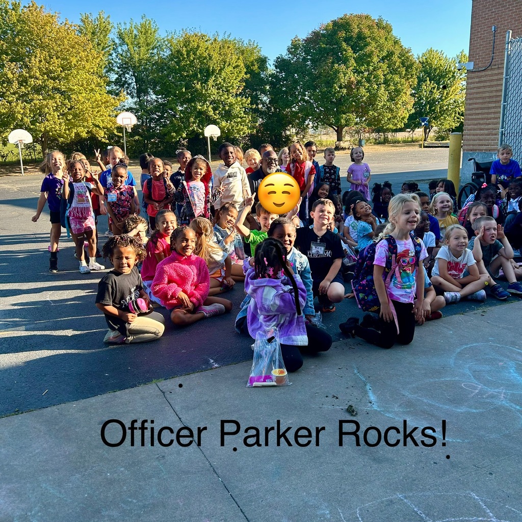 Officer Parker with K students