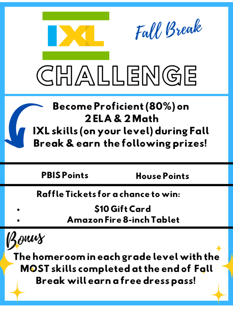 fall break challenge