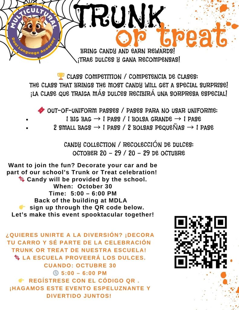trunk or treat flyer