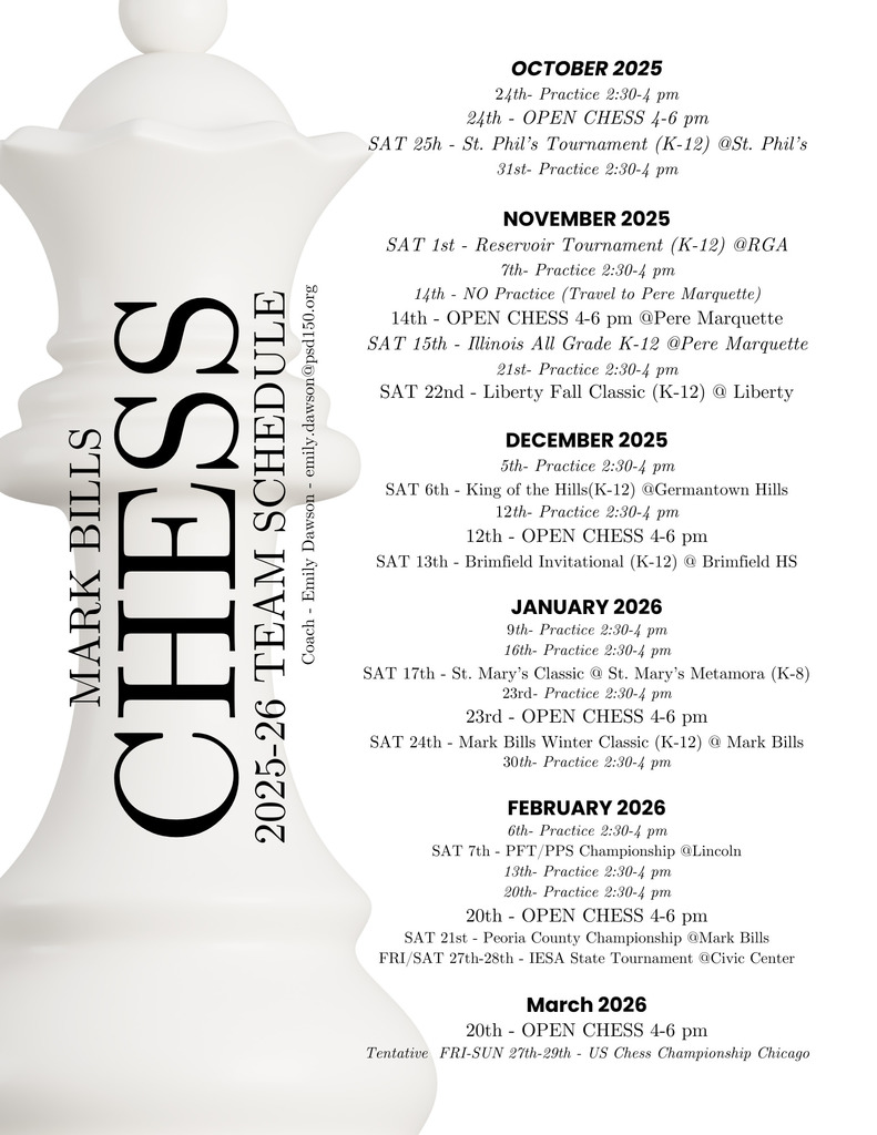 Chess Calendar