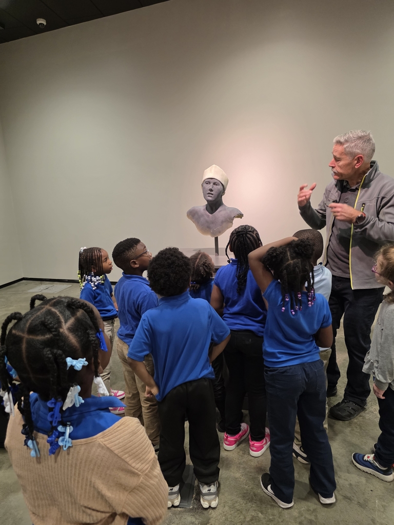 A piece of art made from glass