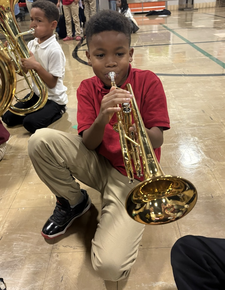 The trumpet is the classic brass instrument and Derius nailed it!