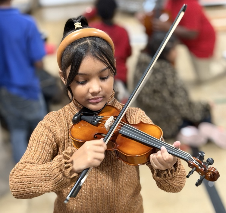 Kylayah is a future concert master!