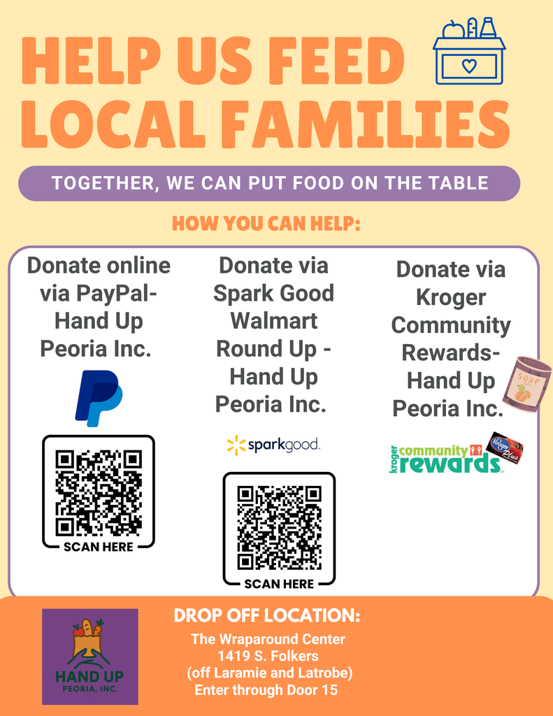 hands up food pantry 