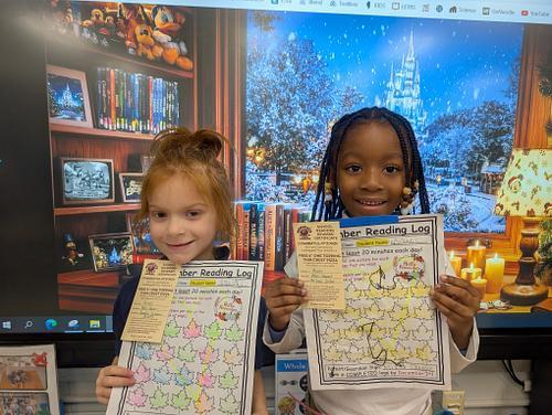 Some of our Kindergarten Readers and Mathematicians!