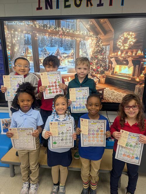Some of our Kindergarten Readers and Mathematicians!